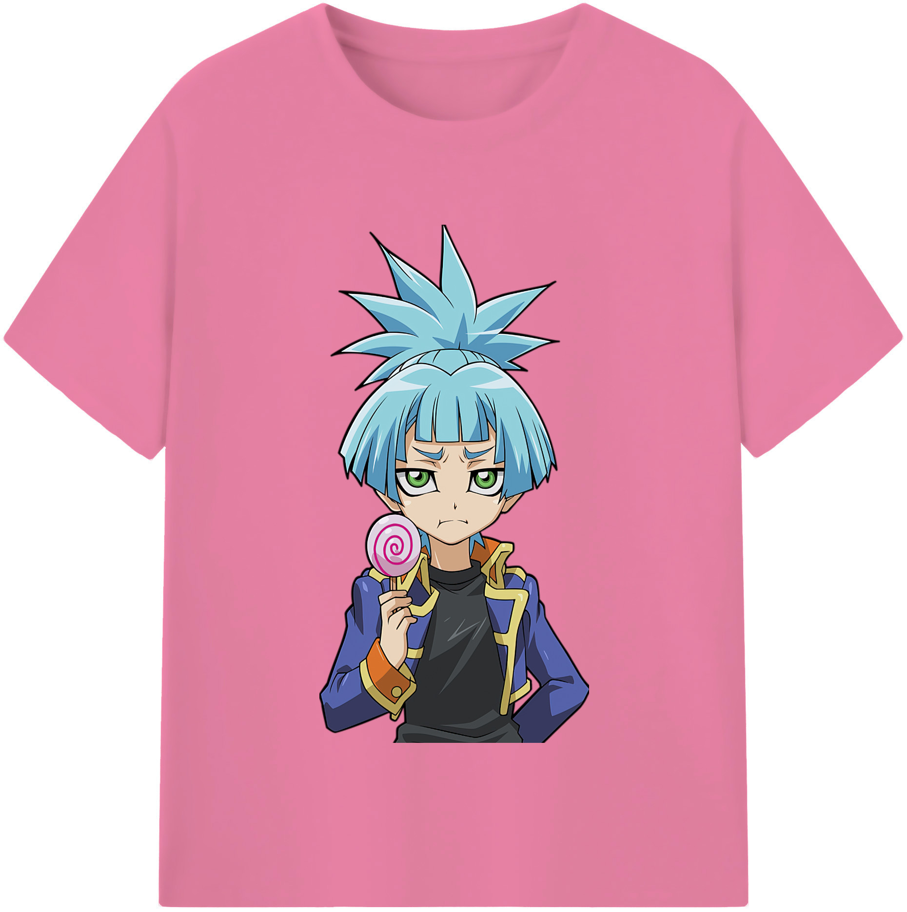 （画像用） 遊☆戯☆王 Yu-Gi-Oh! 綿100％半袖Tシャツ（フロントプリント）